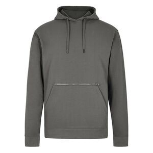 Kustom Kit Unisex Adult Pique Zip Pocket Regular Hoodie / Dark Grey